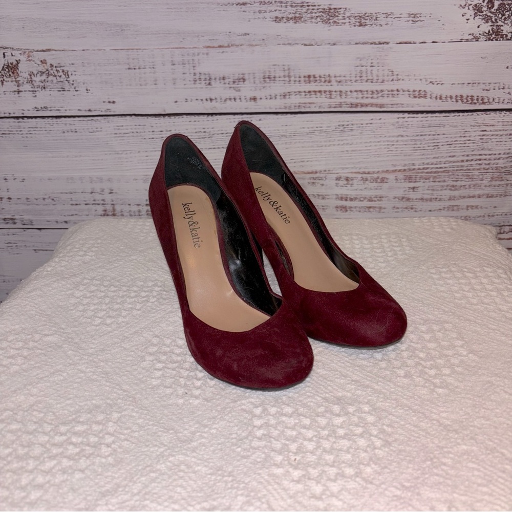 Kellie & Katie heels Sz 7